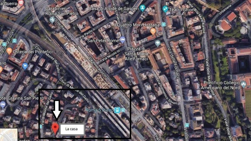 Un Bellissimo Nido A S.Pietro Apartment Рим Екстериор снимка